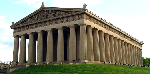Nashville Parthenon. Public Domain image.